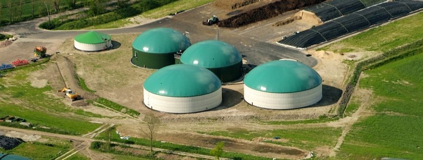 Un impianto di digestione anaerobica in Germania. FOTO: Martina Nolte, CC by-sa-3.0 de