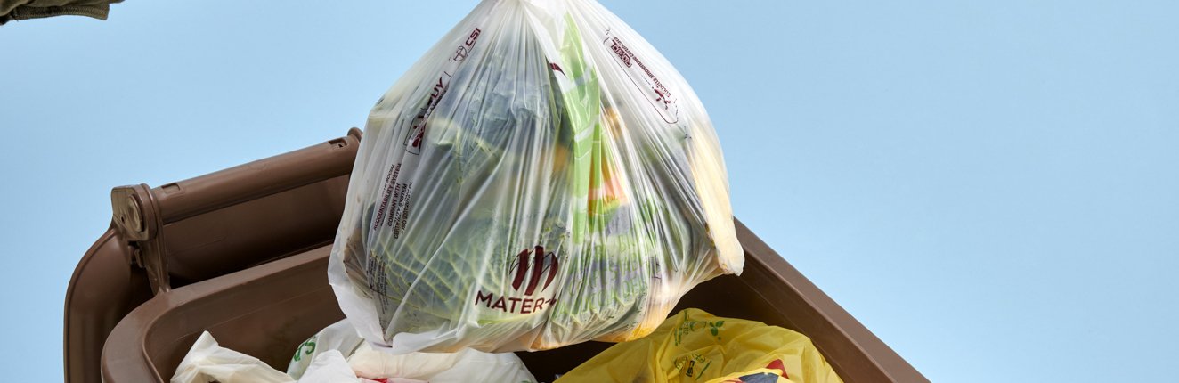 L'Italia è ai vertici della classifica europea per quanto riguarda la raccolta della frazione organica. FOTO: archivio Consorzio Biorepack