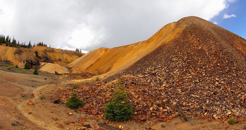 Mining waste can have a negative impact on the environment. Photo: Roy Luck CC BY 2.0 DEED Attribution 2.0 Generic