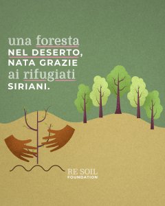 resoil riforestazione rifugiati siria