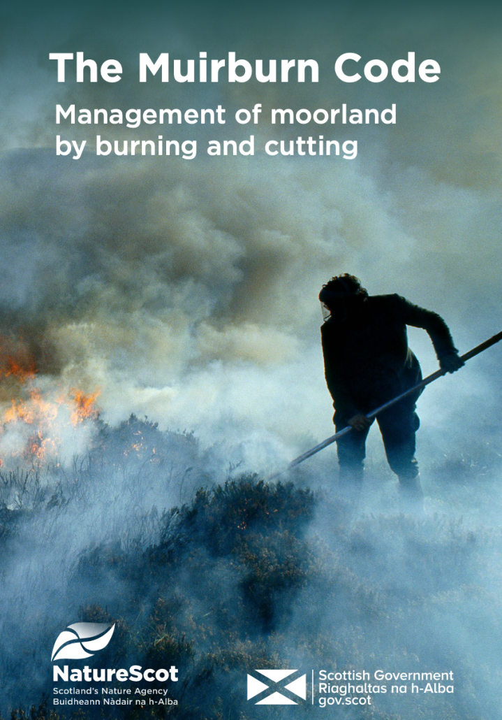 Il Muirburn Code ha dimostrato di non riuscire a frenare gli incendi volontari nelle torbiere scozzesi. FOTO: Scotland's Nature Agency.