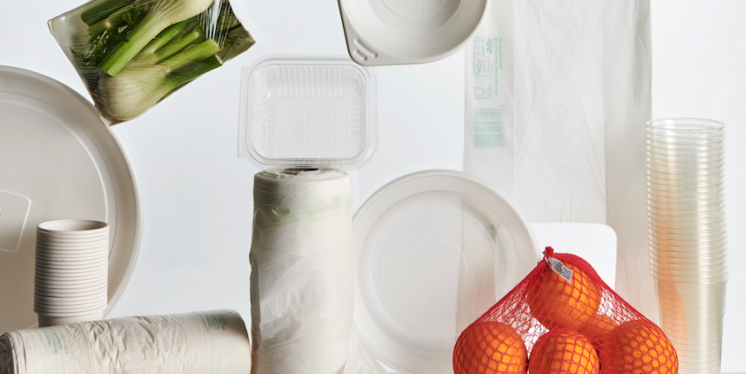 Le bioplastiche compostabili sono un aiuto tangibile per l’aumento di qualità e quantità del compost prodotto. FOTO: Consorzio Biorepack