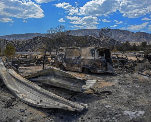 When they ecosystems do not have enough time to recover before another drought or fire they may suffer permanent damage. Photo: Russ Allison Loar CC BY-NC-ND 2.0 DEED Attribution-NonCommercial-NoDerivs 2.0 Generic