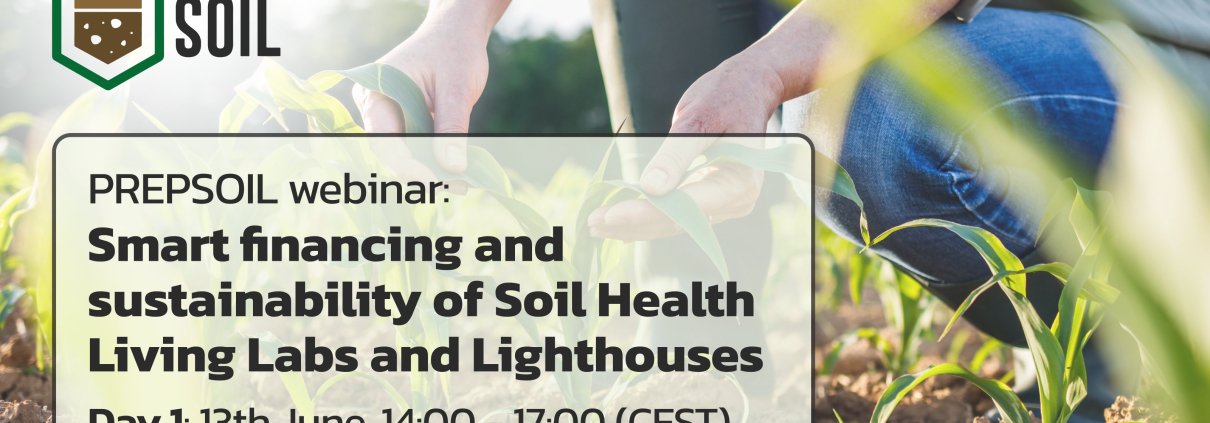 Il webinar di Prepsoil si svolge nelle giornate del 13 e del 18 giugno. Immagine: © 2022-24 PREPSOIL