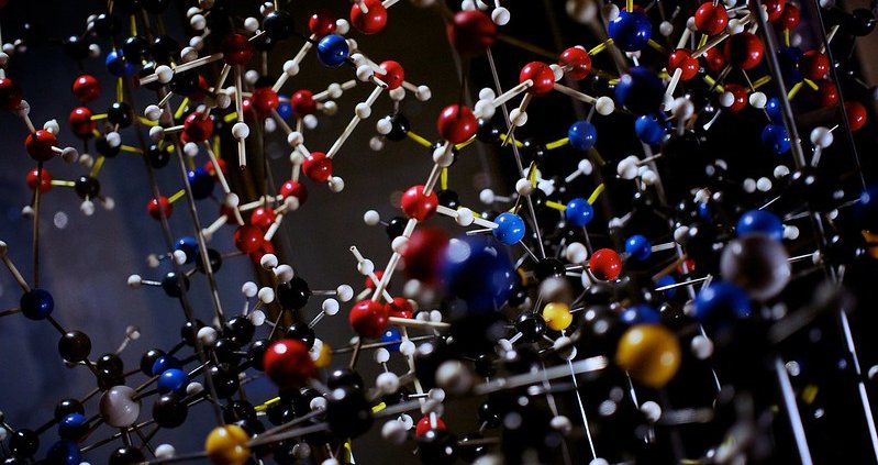 Model of vitamin B12 made by Dorothy Hodgkin (Alan Turing exhibition). The study of corrinoids, a key family of nutrients of which B12 itself is a member, enables the unraveling of relationships between microbes and soil. Photo: Paul Hudson Attribution 2.0 Generic CC BY 2.0 Deed