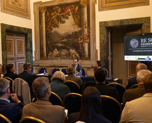 Un momento dell'incontro tra le lighthouse farms della rete di Re Soil Foundation organizzato a Roma nell'ambito del progetto europeo PrepSoil. FOTO: Nicola Vuolo