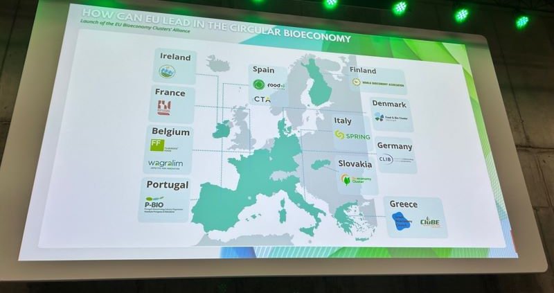 I 14 cluster aderenti alla nuova Alleanza per la bioeconomia. FOTO: Mario Bonaccorso