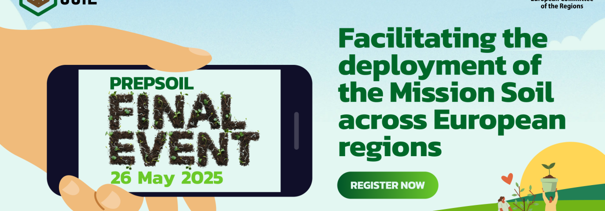 The Prepsoil project was launched in 2022 to “support the implementation of the Soil Mission by creating awareness and knowledge". Image: PREPSOIL