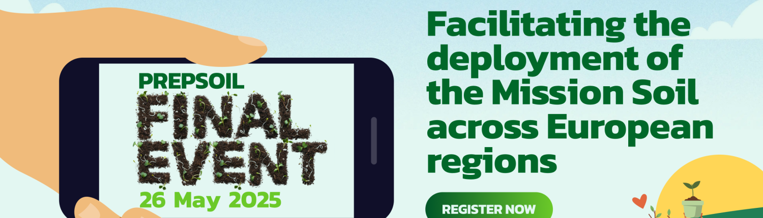 The Prepsoil project was launched in 2022 to “support the implementation of the Soil Mission by creating awareness and knowledge". Image: PREPSOIL