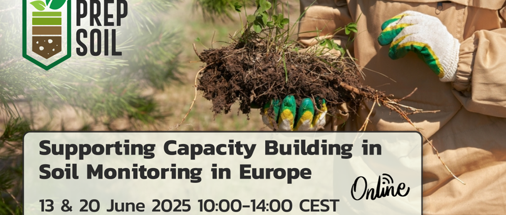 Il monitoraggio del suolo è il tema centrale del workshop "Supporting Capacity Building in Soil Monitoring in Europe" organizzato da PREPSOIL. In agenda quattro sessioni online divise in due moduli in programma nei giorni 13 e 20 giugno. Immagine: PREPSOIL