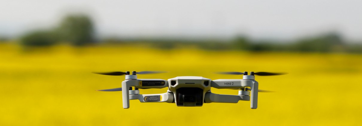 I droni possono fotografare lo stato di salute delle colture fornendo informazioni cruciali agli agricoltori. Foto: Nikola Tomašić Pexels free to use