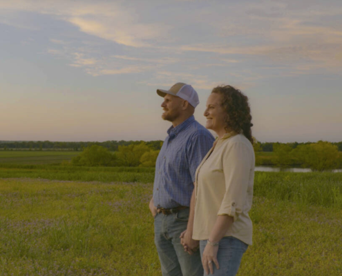L'azienda agricola di Ryan Britt si estende su 5.000 acri in tre contee in Missouri. PHOTO: Britt Farms.