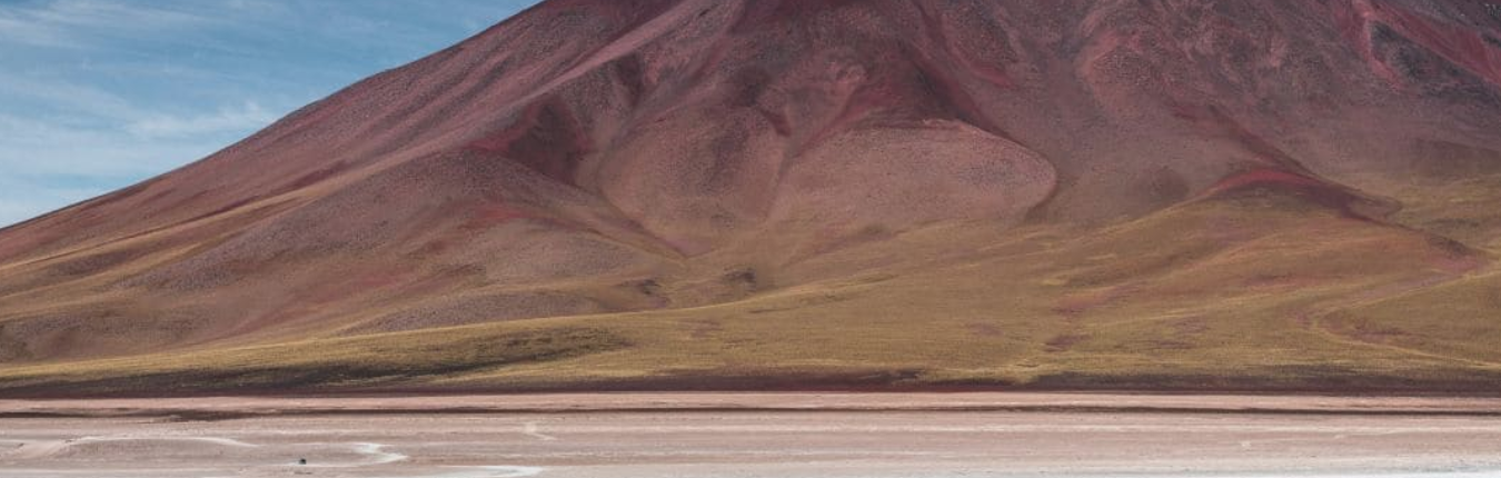 Red Mountains of Bolivia. PHOTO: Jan Kronies - Unsplash.