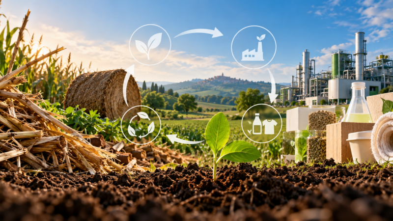 Suolo, biomasse e bioprodotti: la ricetta della bioeconomia per ridurre il fossile