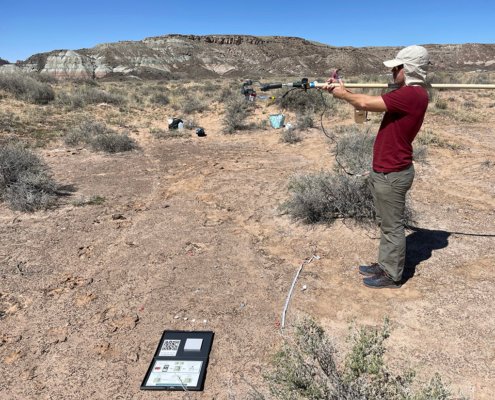 Penn State University tested the use of multispectral imagery and machine learning to estimate pigment, carbon, and nitrogen content in the biocrusts of semi-arid ecosystems. Photo: Penn State. Attribution-NonCommercial-NoDerivatives 4.0 International, CC BY-NC-ND 4.0 Deed.